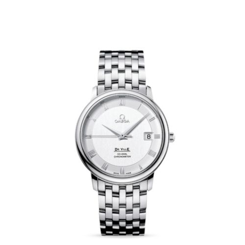 Omega De Ville Prestige Co-Axial 36.5 Stainless Steel / Silver / Bracelet